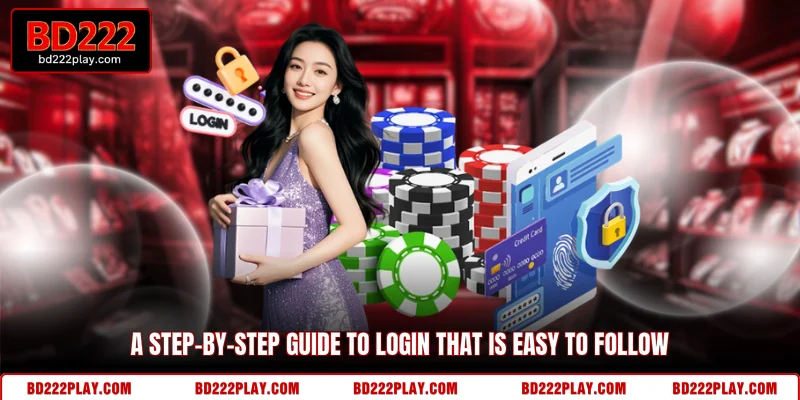 A step-by-step guide to Login that is easy to follow