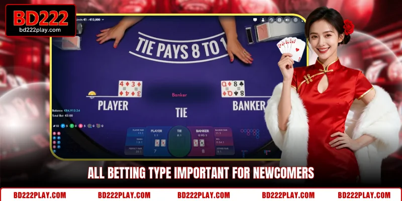 All betting type important for newcomers