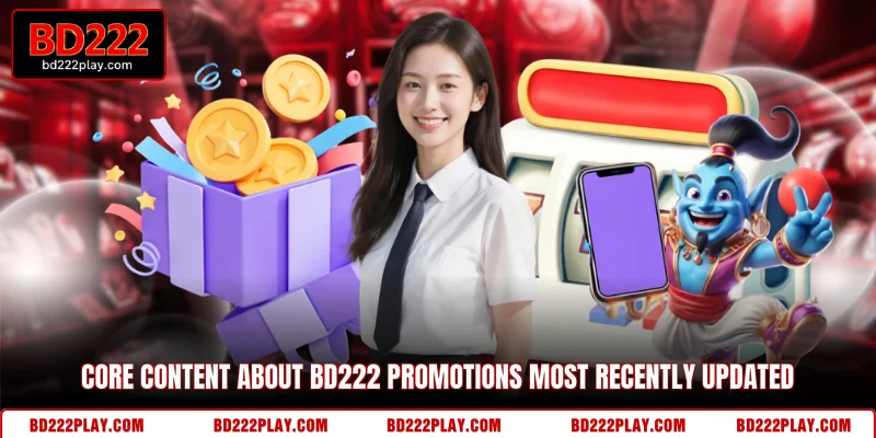 Core content about BD222 promotions most recently updated