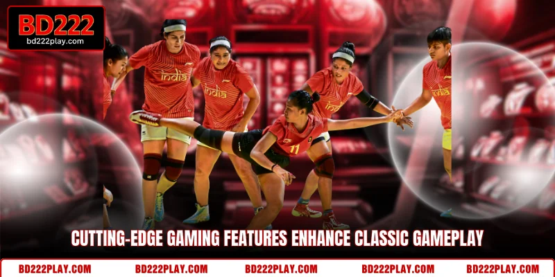 Cutting-Edge gaming features enhance classic gameplay