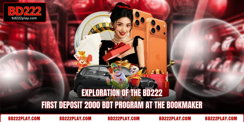 Exploration of the BD222 First deposit 2000 BDT Program at the Bookmaker