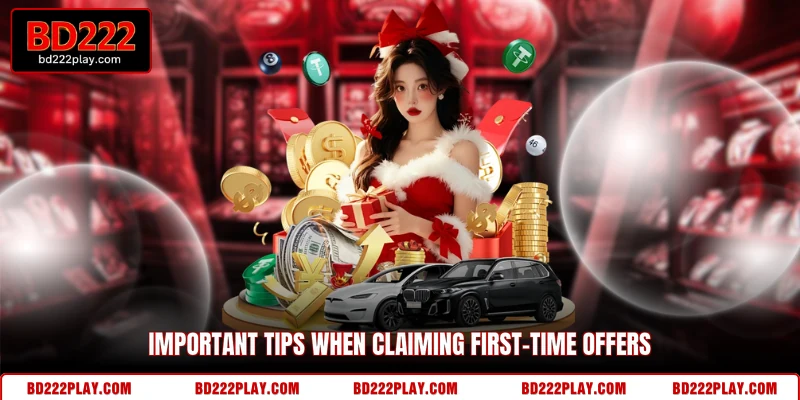Important Tips When Claiming First-Time Offers
