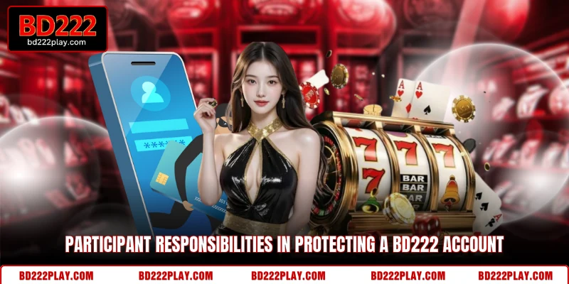 Participant responsibilities in protecting a BD222 account
